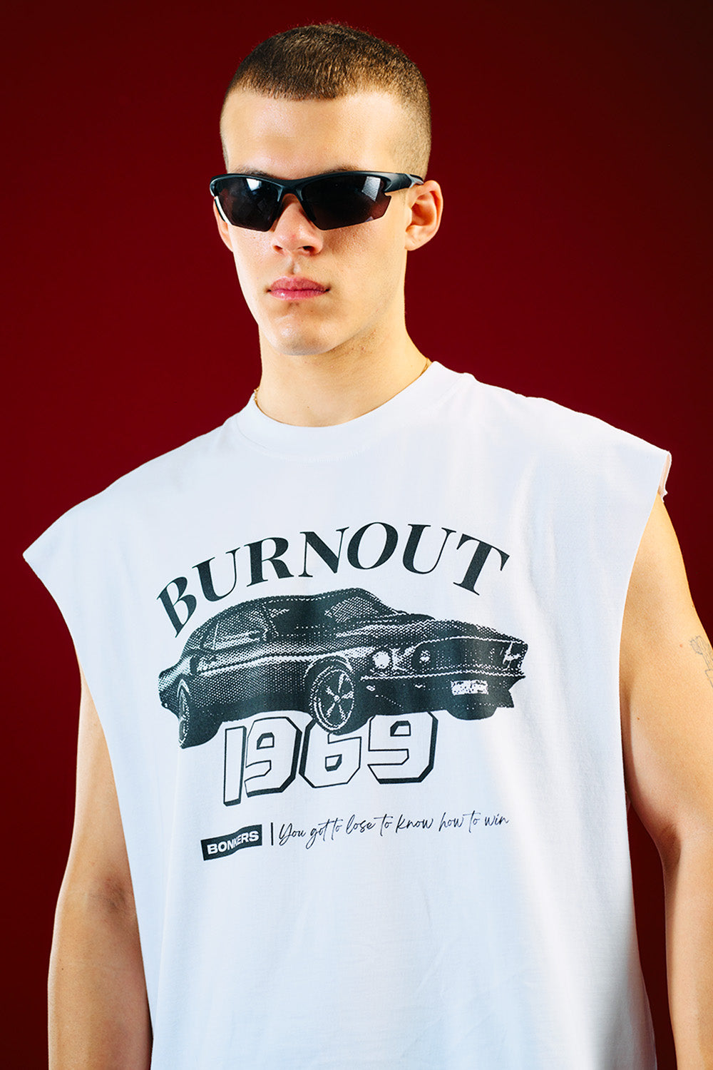 Burnout 1969 Vest Tank - BonkersCorner