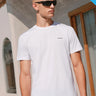 Classic White 100% Supima Cotton Relaxed Fit T-shirt - BonkersCorner