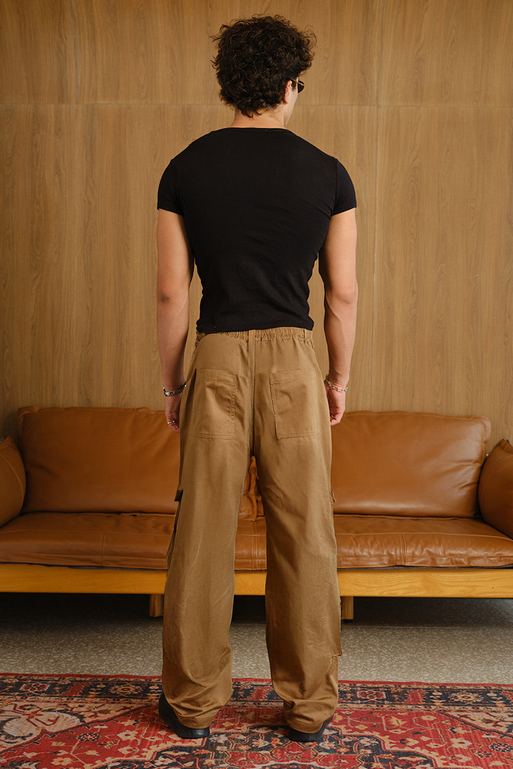 Dusty Brown 8 Pockets Cargo Pant - BonkersCorner