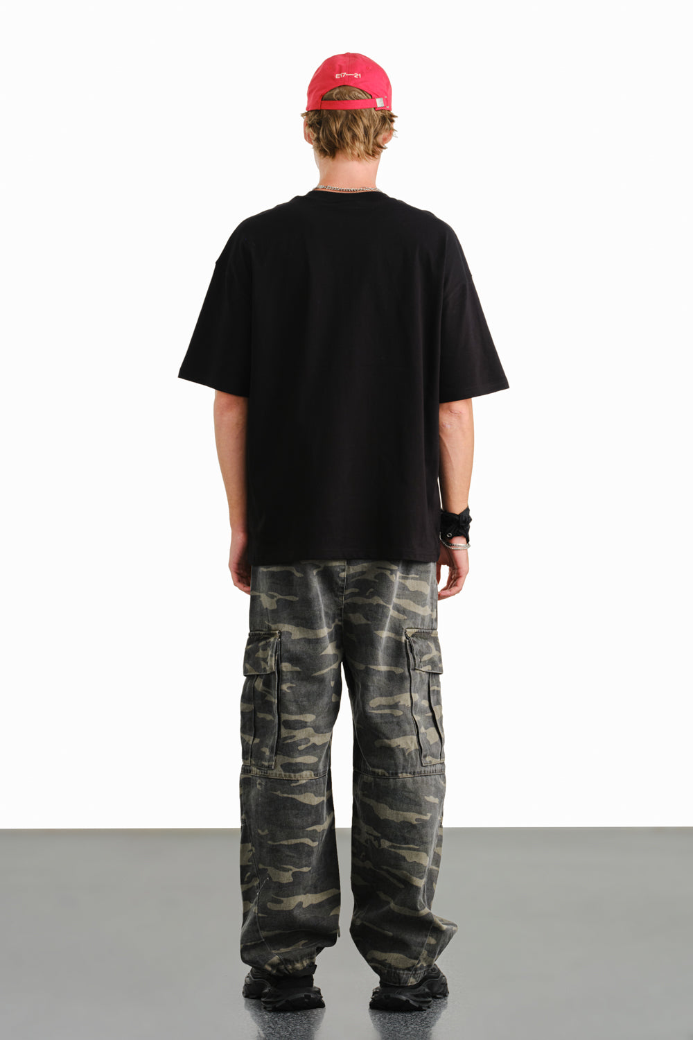 Cat After Hours Oversized T-shirt - BonkersCorner