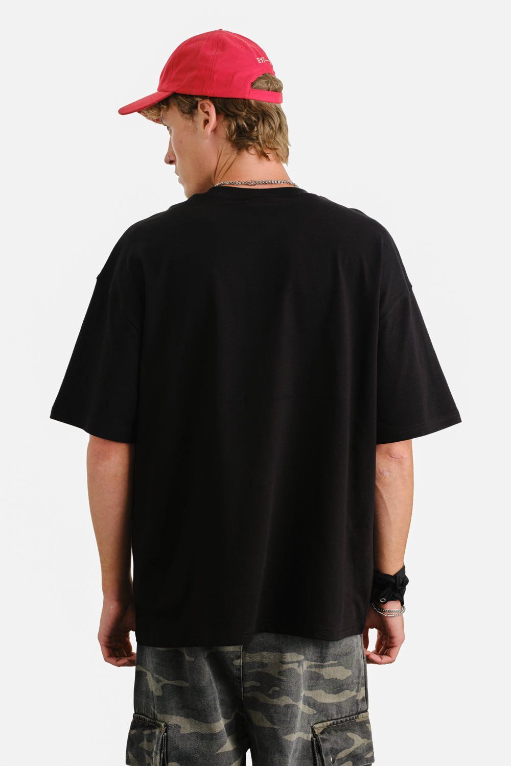 Cat After Hours Oversized T-shirt - BonkersCorner
