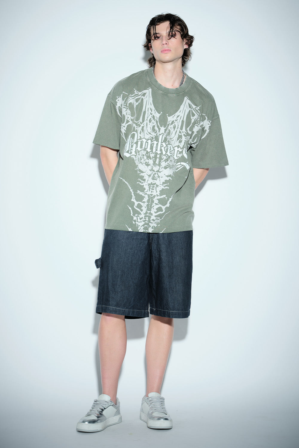 Cathedral Spine Oversized T-shirt - BonkersCorner