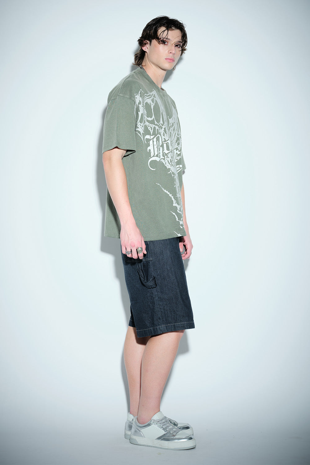 Cathedral Spine Oversized T-shirt - BonkersCorner