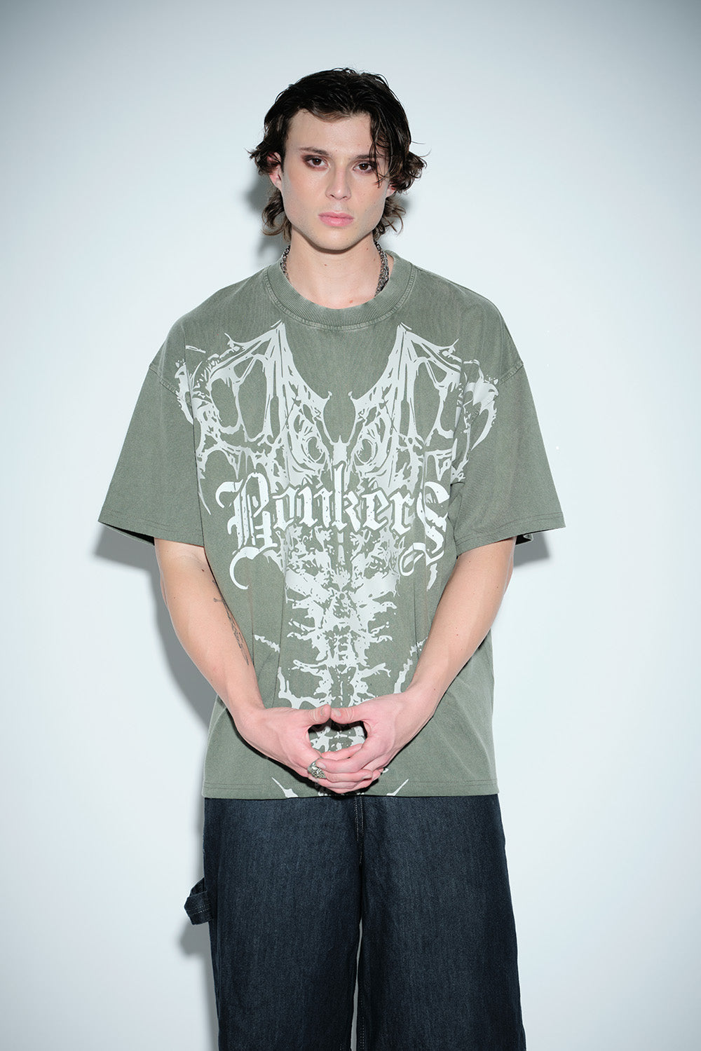 Cathedral Spine Oversized T-shirt - BonkersCorner