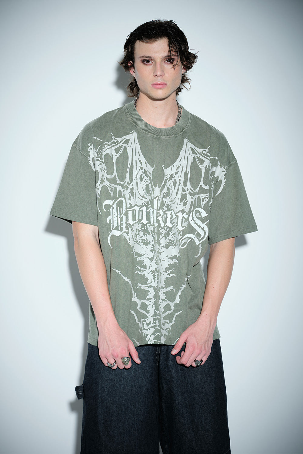 Cathedral Spine Oversized T-shirt - BonkersCorner