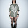 Cathedral Spine Oversized T-shirt - BonkersCorner