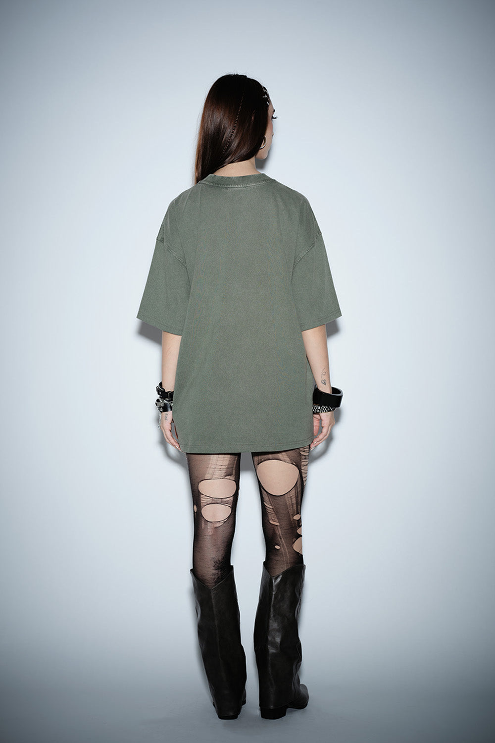 Cathedral Spine Oversized T-shirt - BonkersCorner
