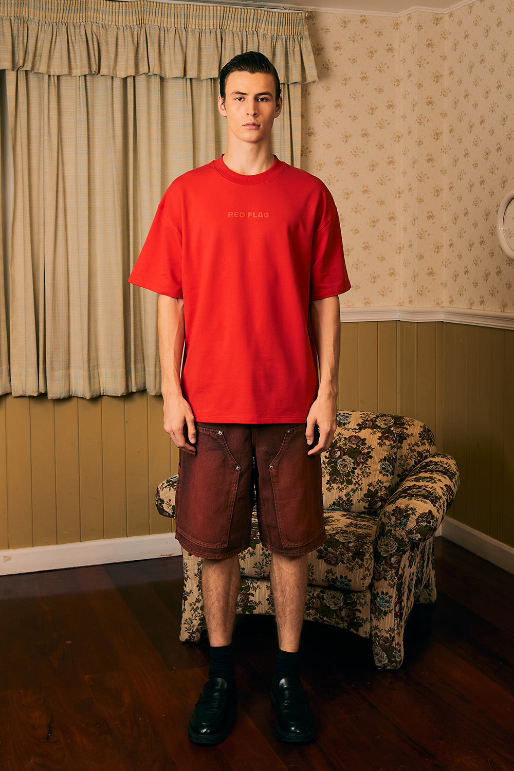 Certified Red Flag Oversized T-shirt