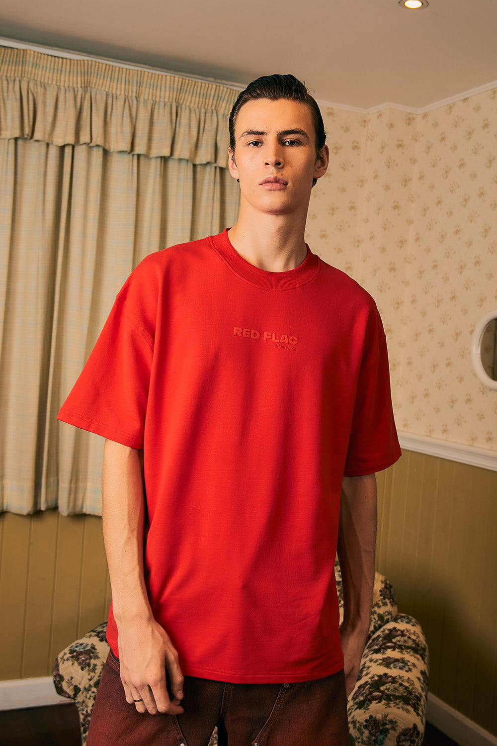 Certified Red Flag Oversized T-shirt