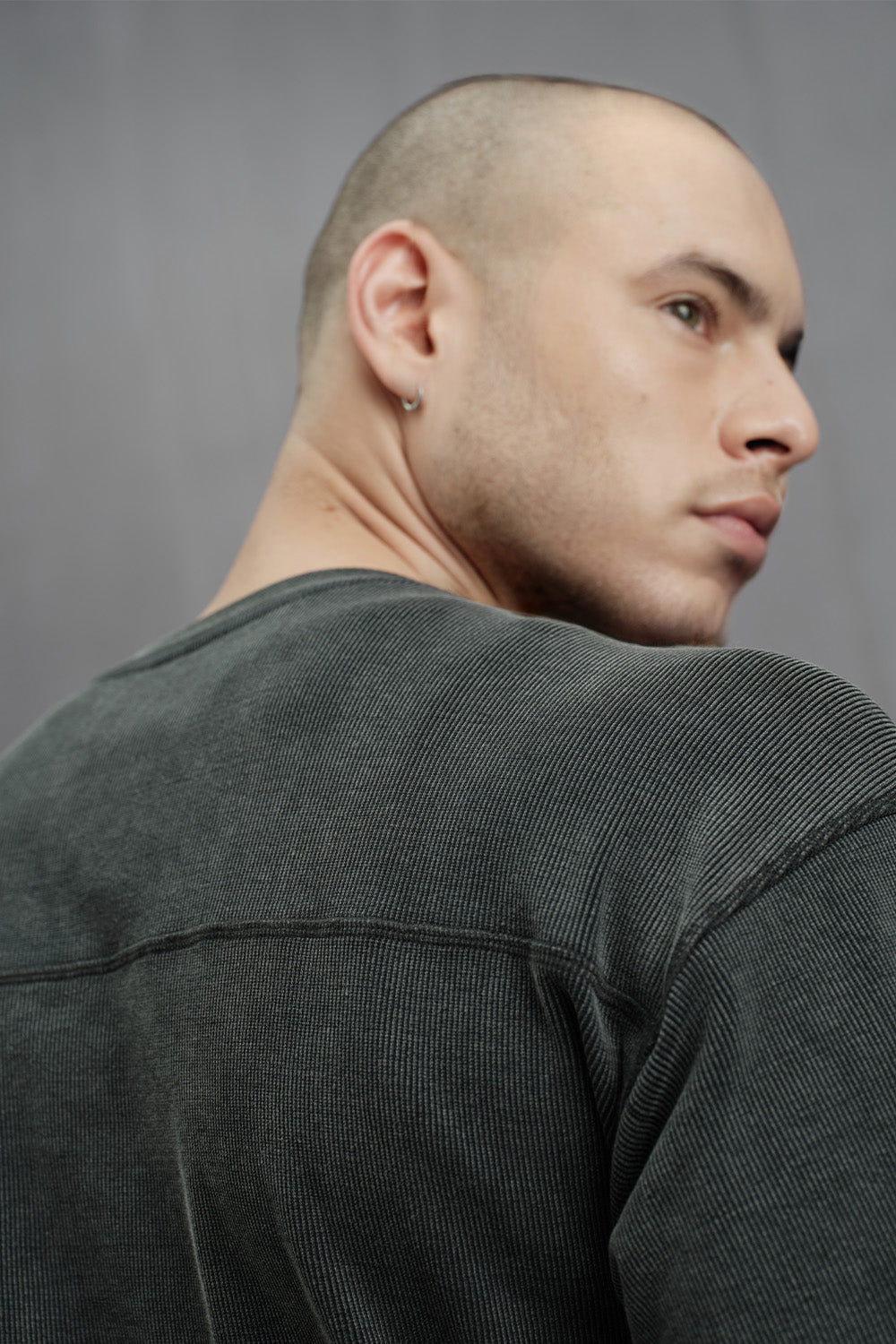 Charcoal Wash Long Sleeve T-shirt - BonkersCorner