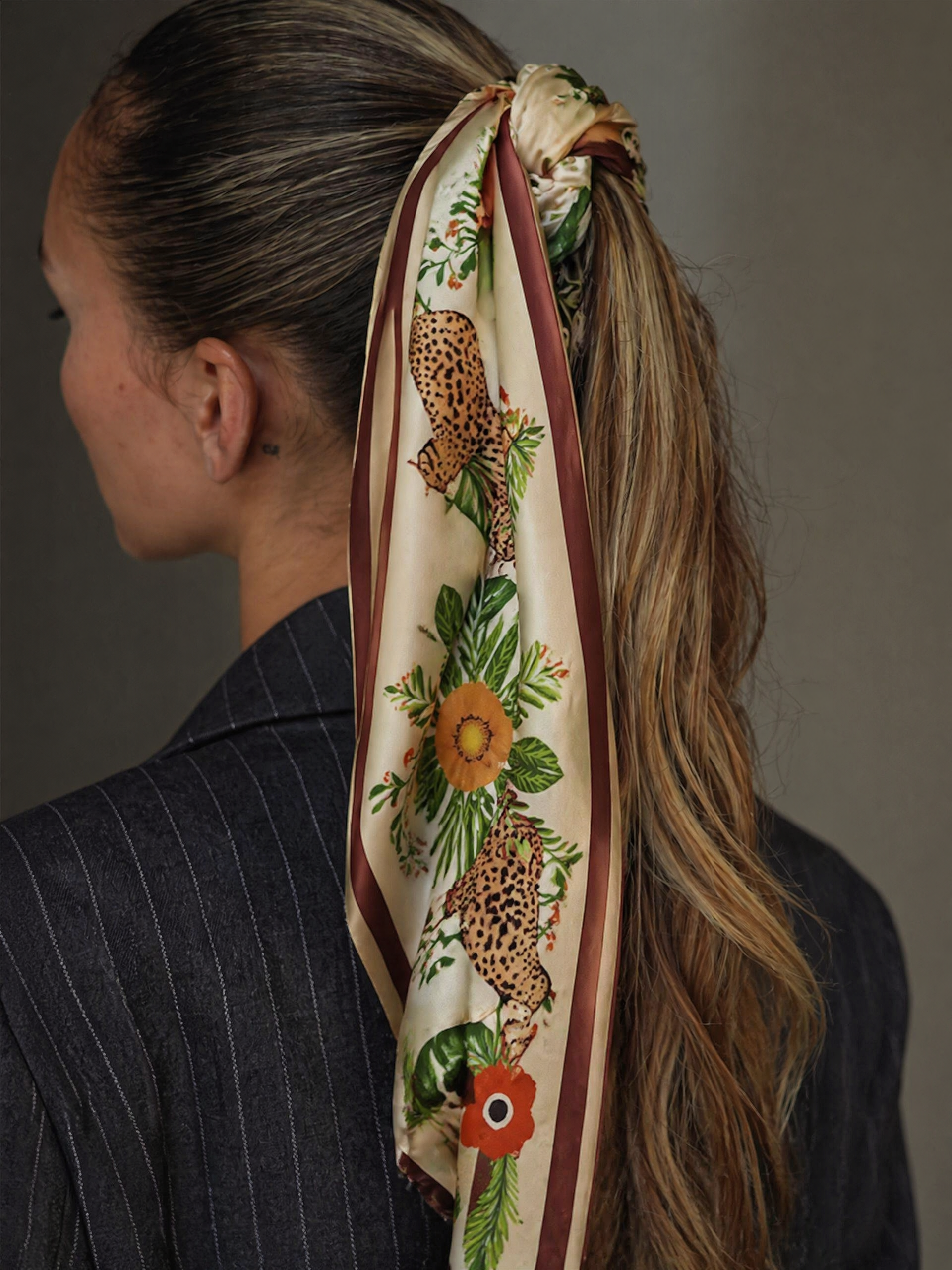 Cheetah Garden Scarf - BonkersCorner