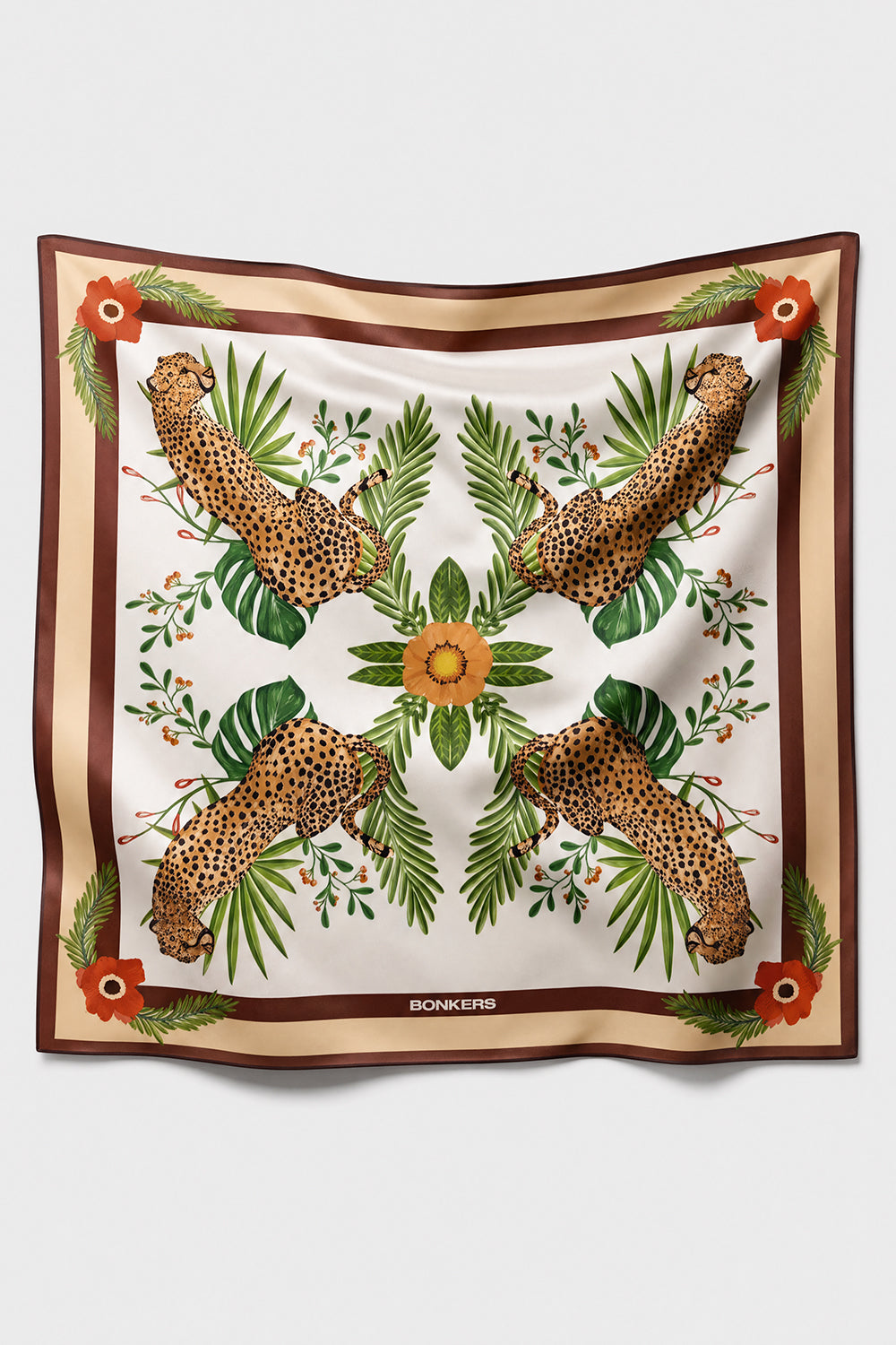 Cheetah Garden Scarf