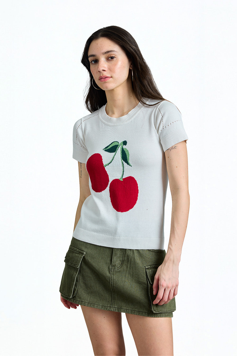 Cherry On Top Knit Top - BonkersCorner