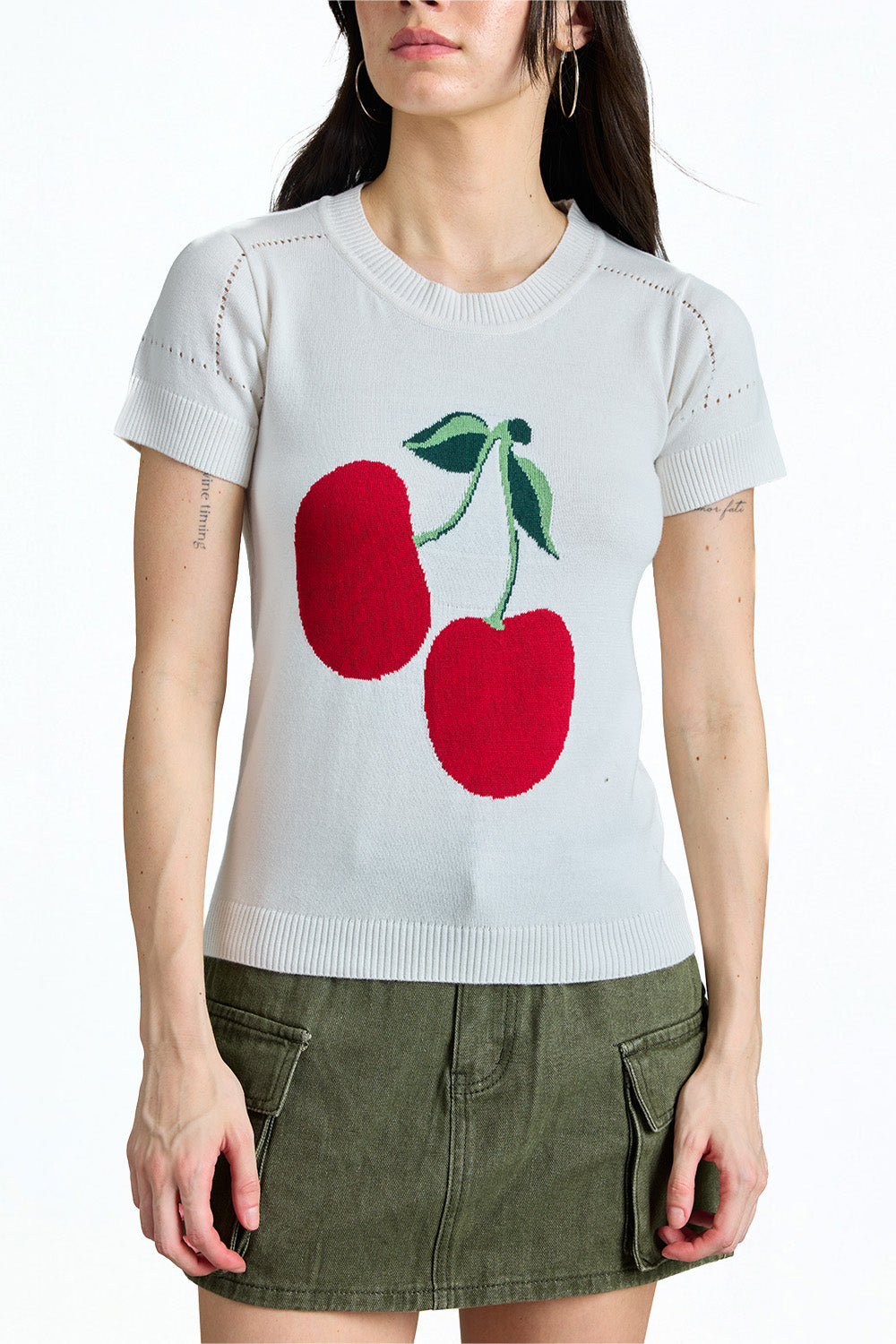 Cherry On Top Knit Top - BonkersCorner