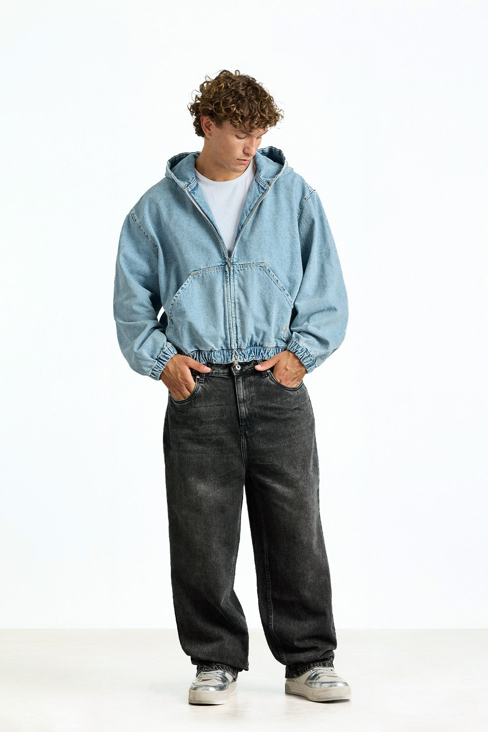 Classic Ash Black Relaxed Fit Jeans - BonkersCorner