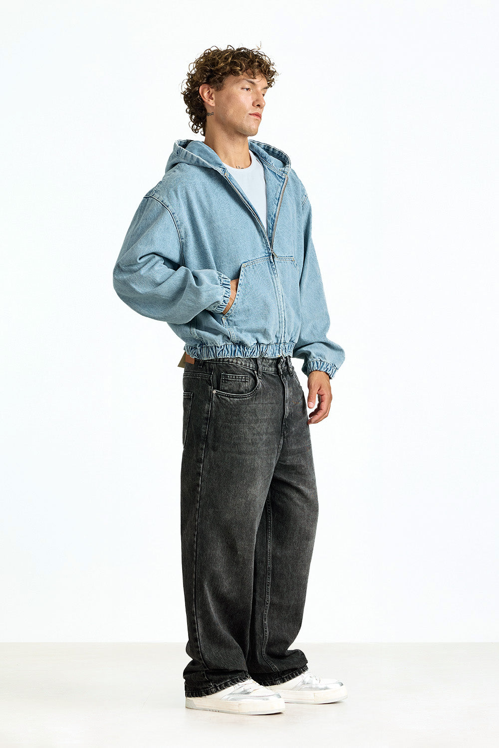 Classic Ash Black Relaxed Fit Jeans - BonkersCorner