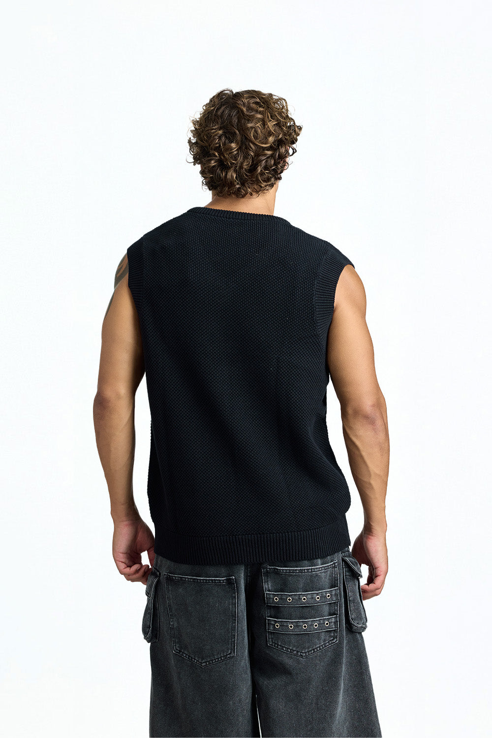 Classic Crest Knit Vest - BonkersCorner