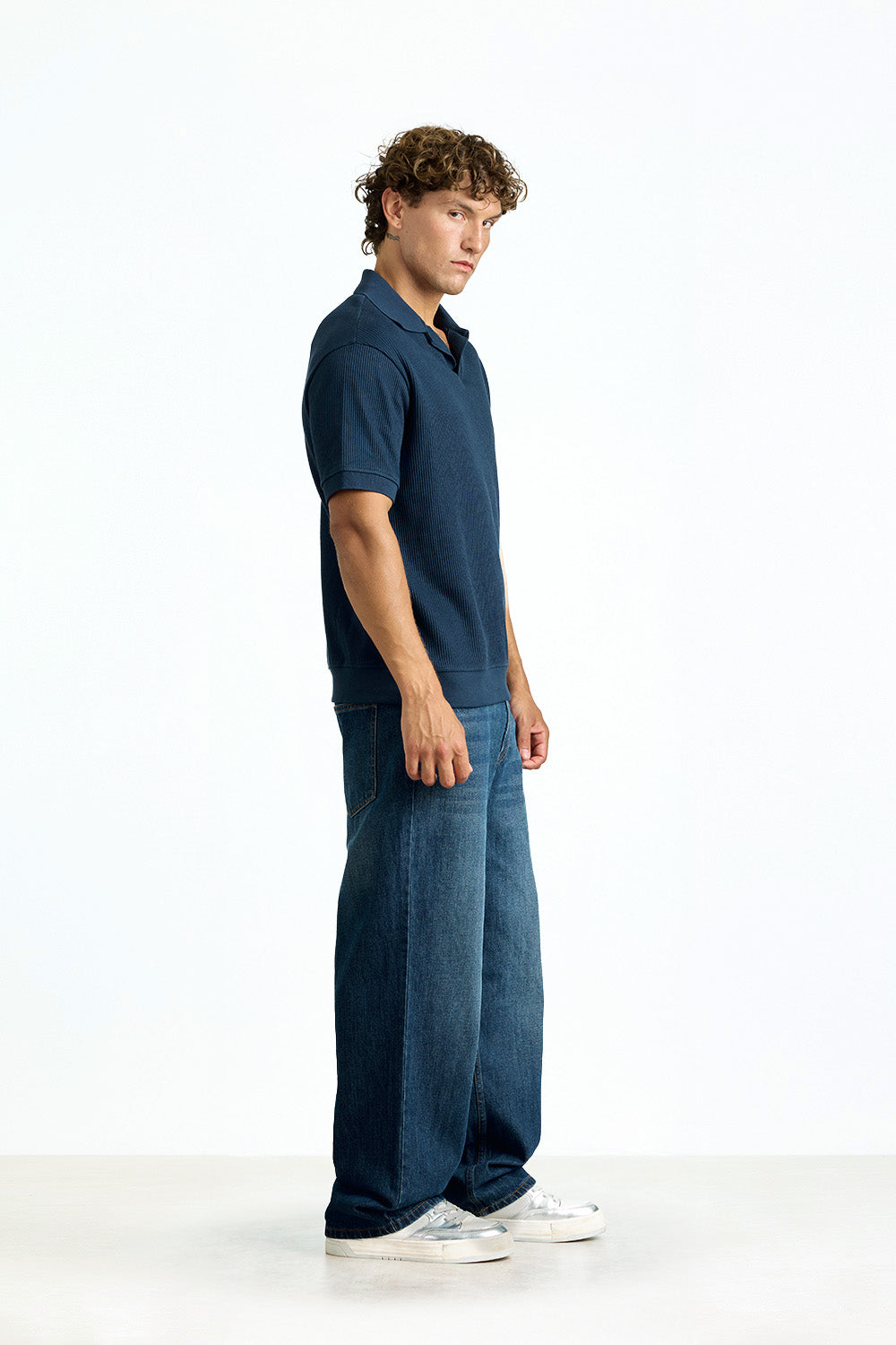Classic Drift Blue Relaxed Fit Jeans - BonkersCorner