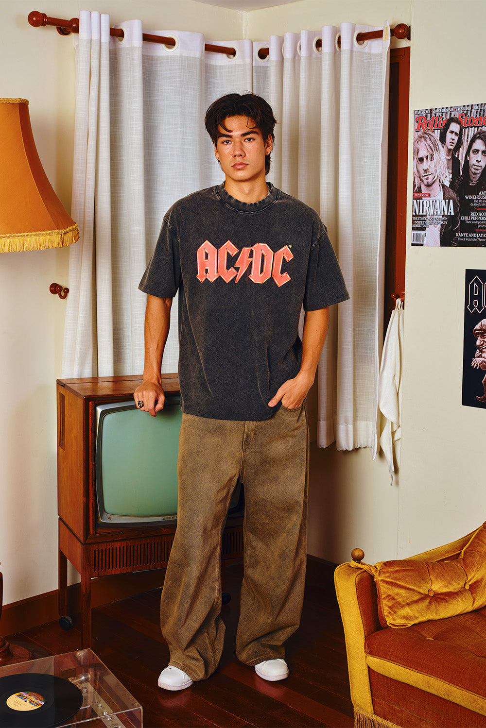 Classic Rock Oversized T-shirt - BonkersCorner