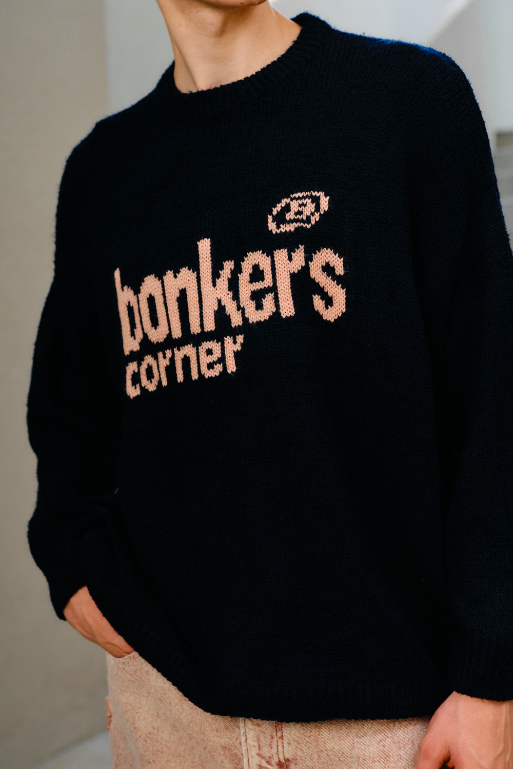 Classic Club Navy Blue Sweatshirt - BonkersCorner
