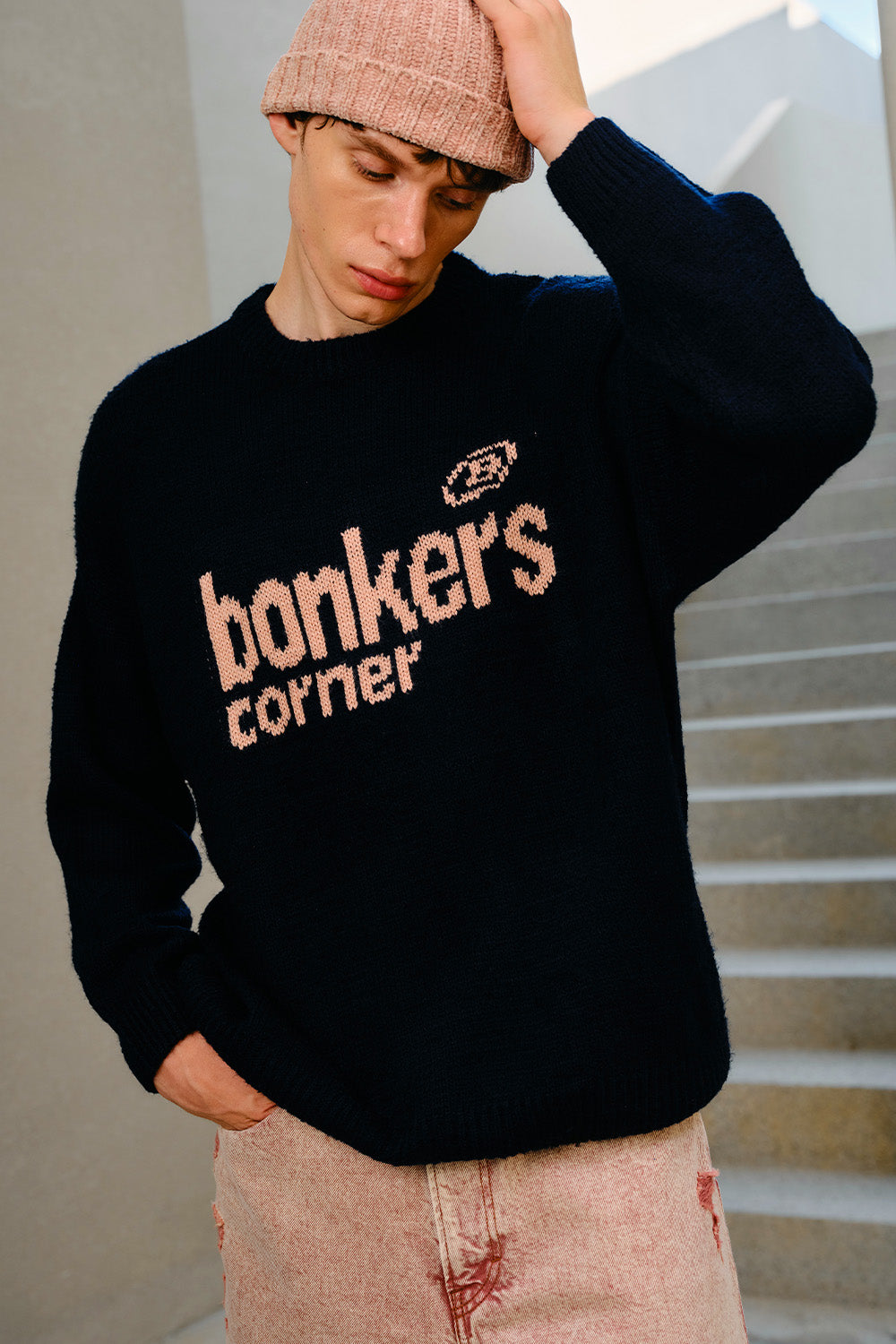 Classic Club Navy Blue Sweatshirt - BonkersCorner