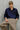 Classic Navy Wrinkle Free Shirt - BonkersCorner