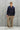 Classic Navy Wrinkle Free Shirt - BonkersCorner