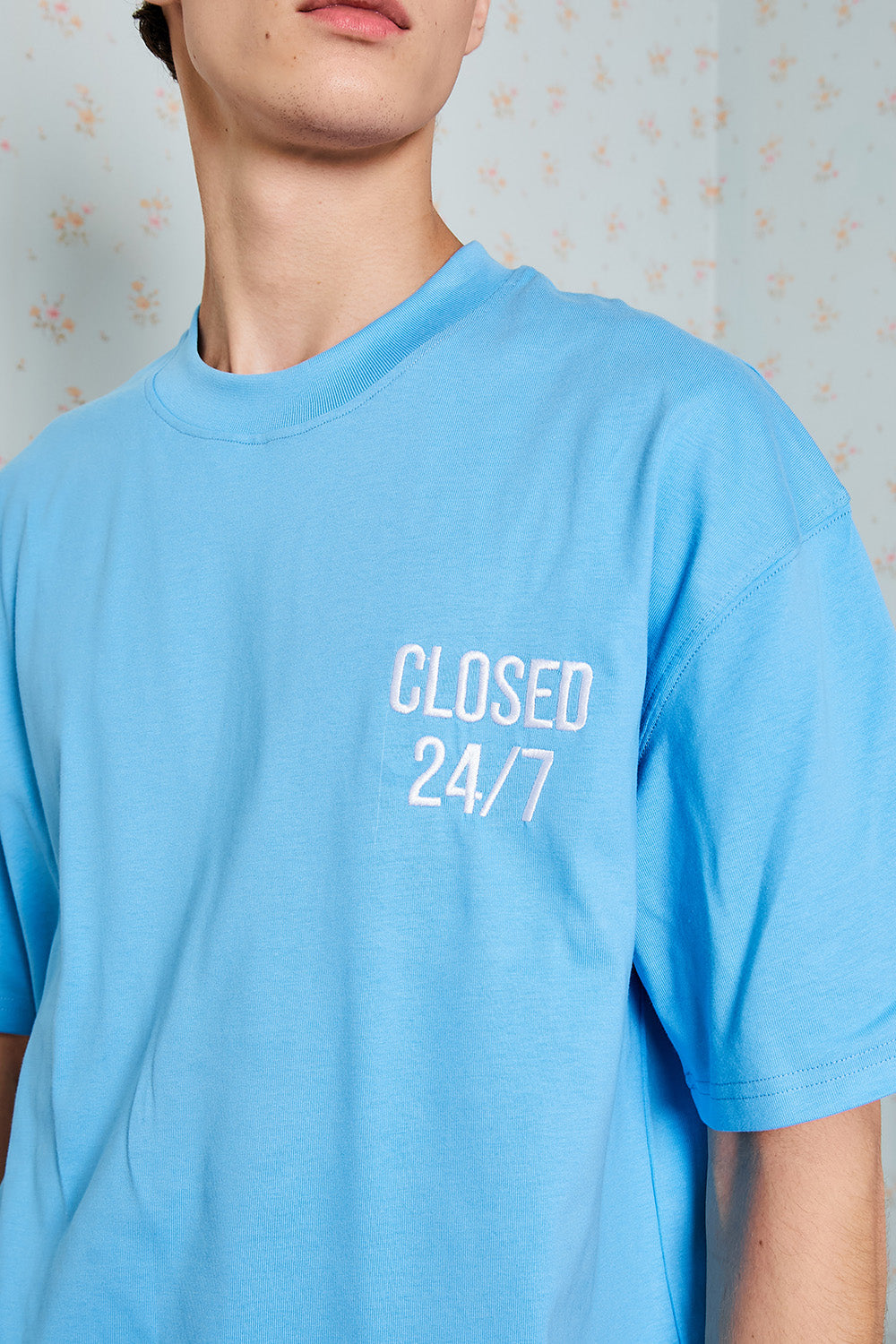 Closed 24/7 Blue Oversized T-shirt