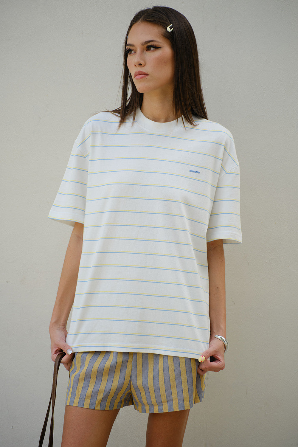 Coastal Stripe Oversized T-shirt