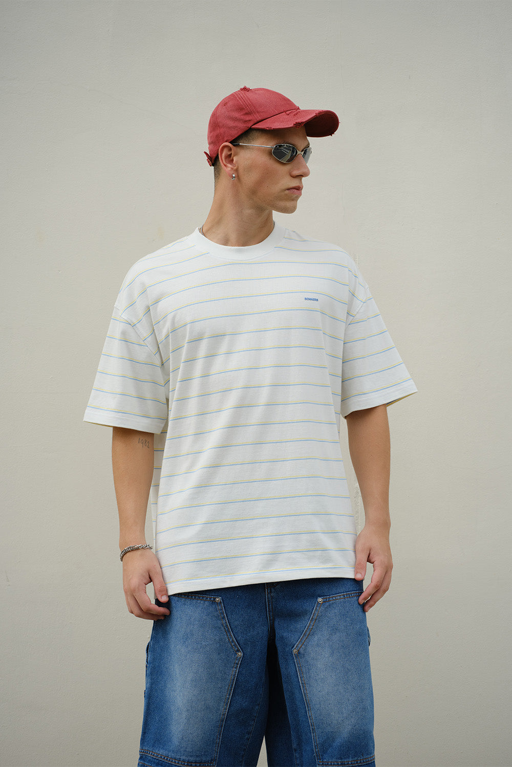 Coastal Stripe Oversized T-shirt