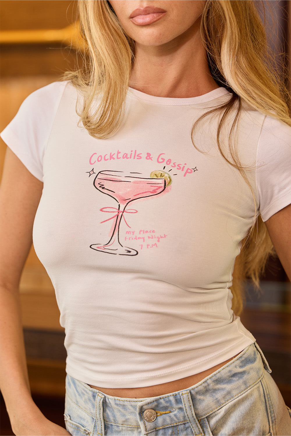Cocktail Crush Baby Tee - BonkersCorner