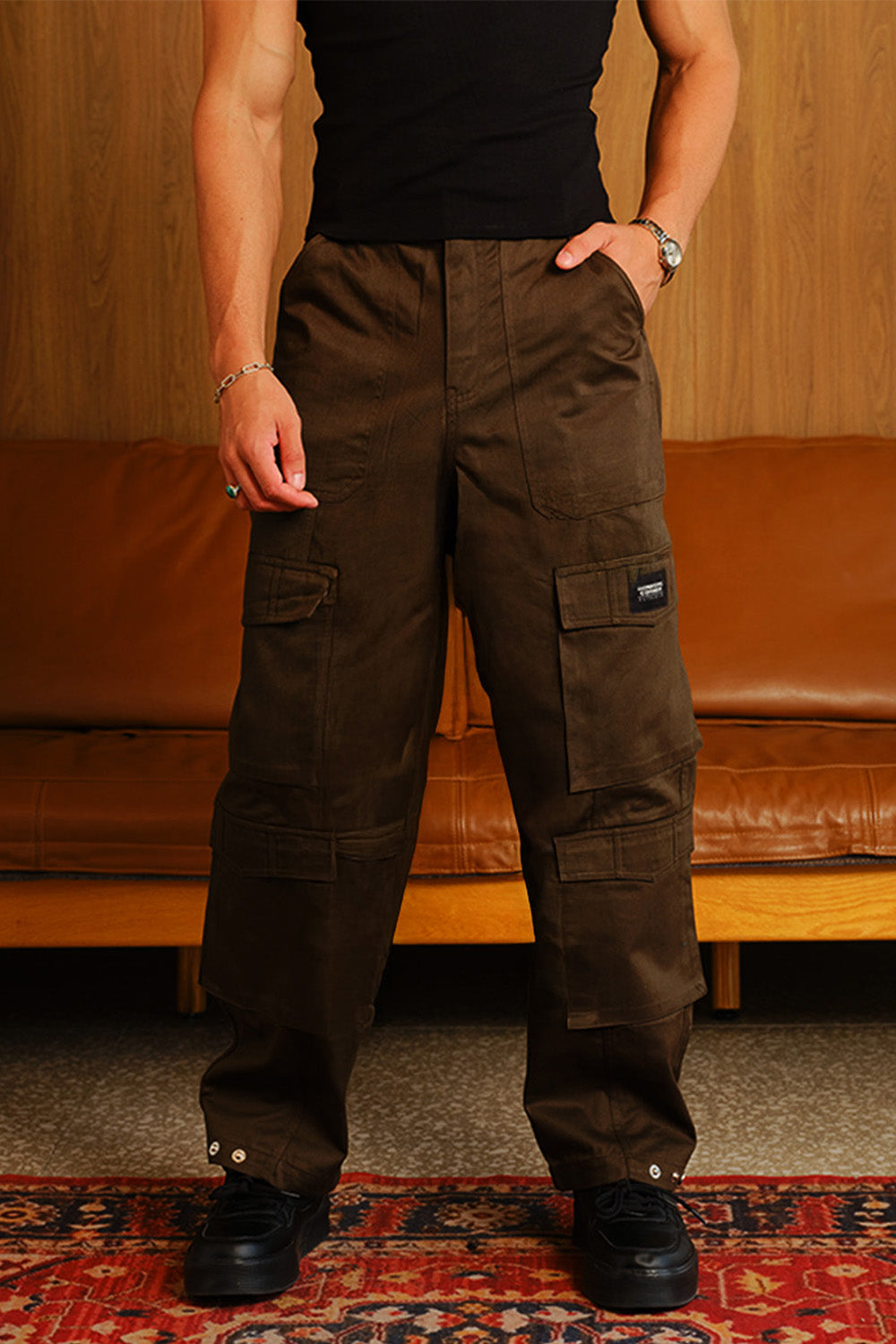 Cocoa 8 Pockets Cargo Pant
