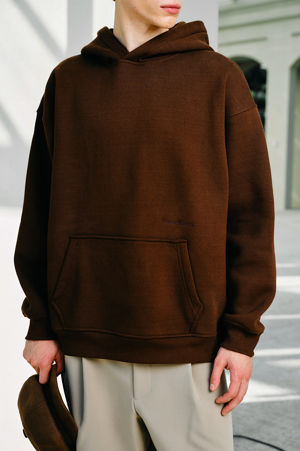 Cocoa Wear A Hug Oversized Hoodie - BonkersCorner