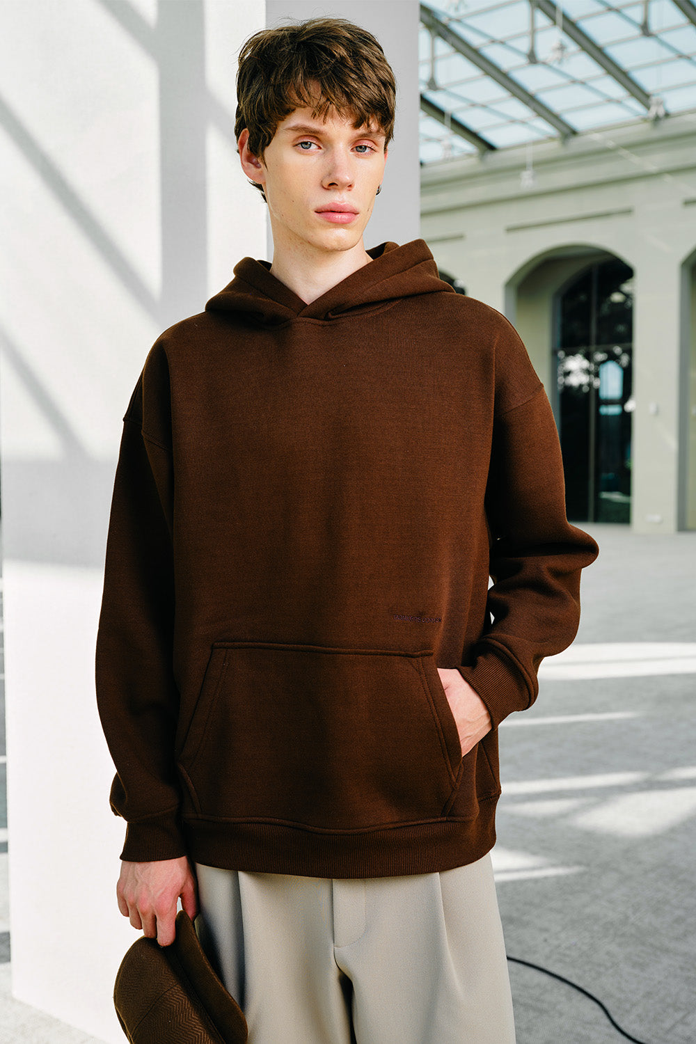 Cocoa Wear A Hug Oversized Hoodie - BonkersCorner