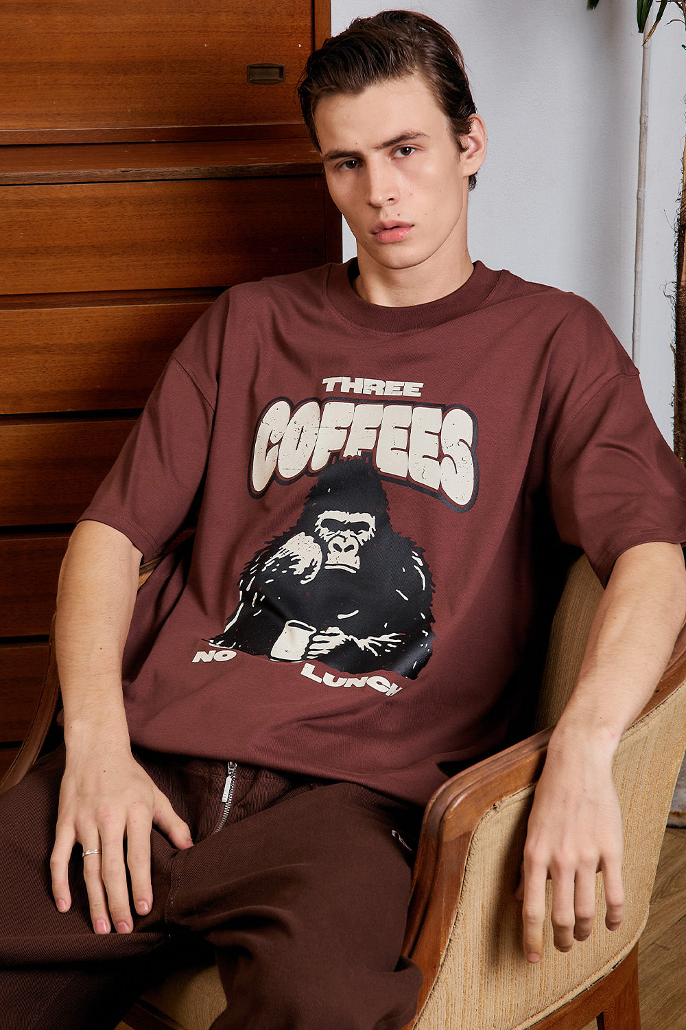Coffee Ape Oversized T-Shirt