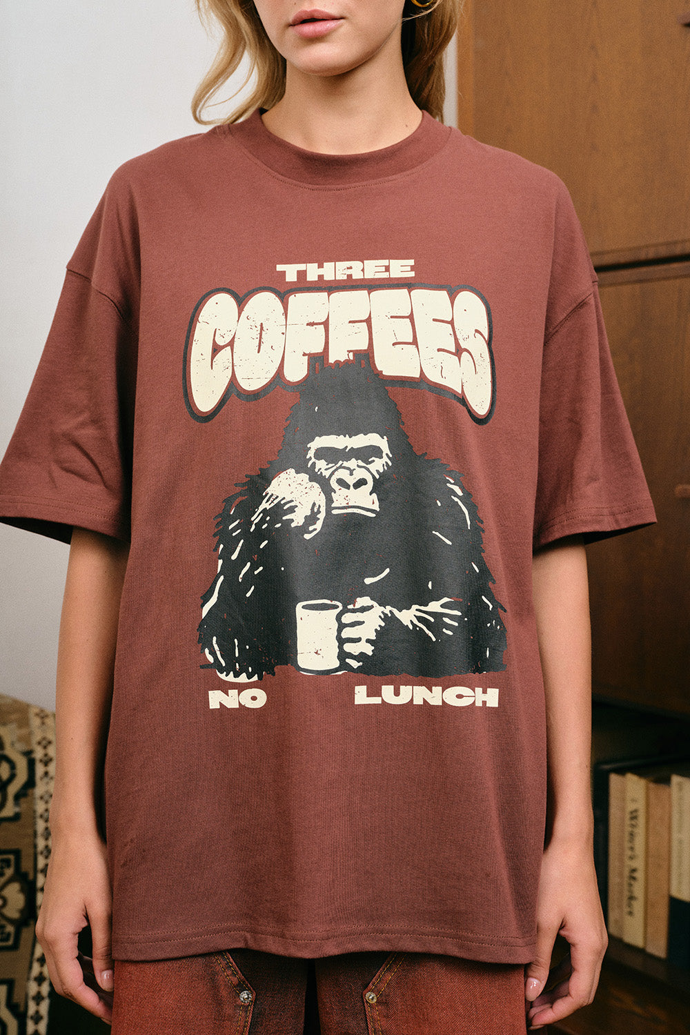 Coffee Ape Oversized T-shirt