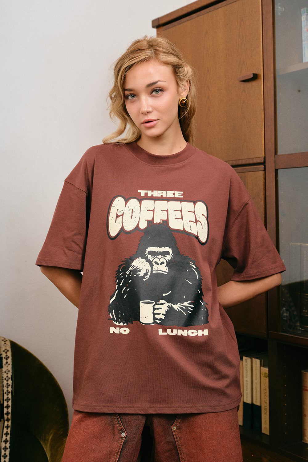 Coffee Ape Oversized T-shirt