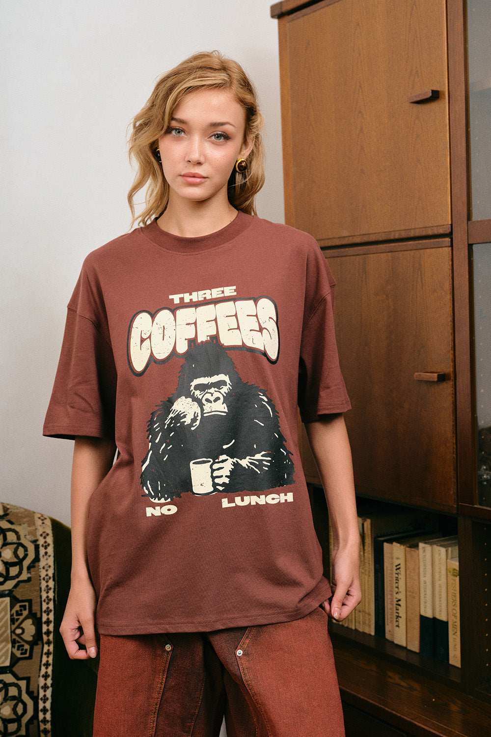 Coffee Ape Oversized T-shirt