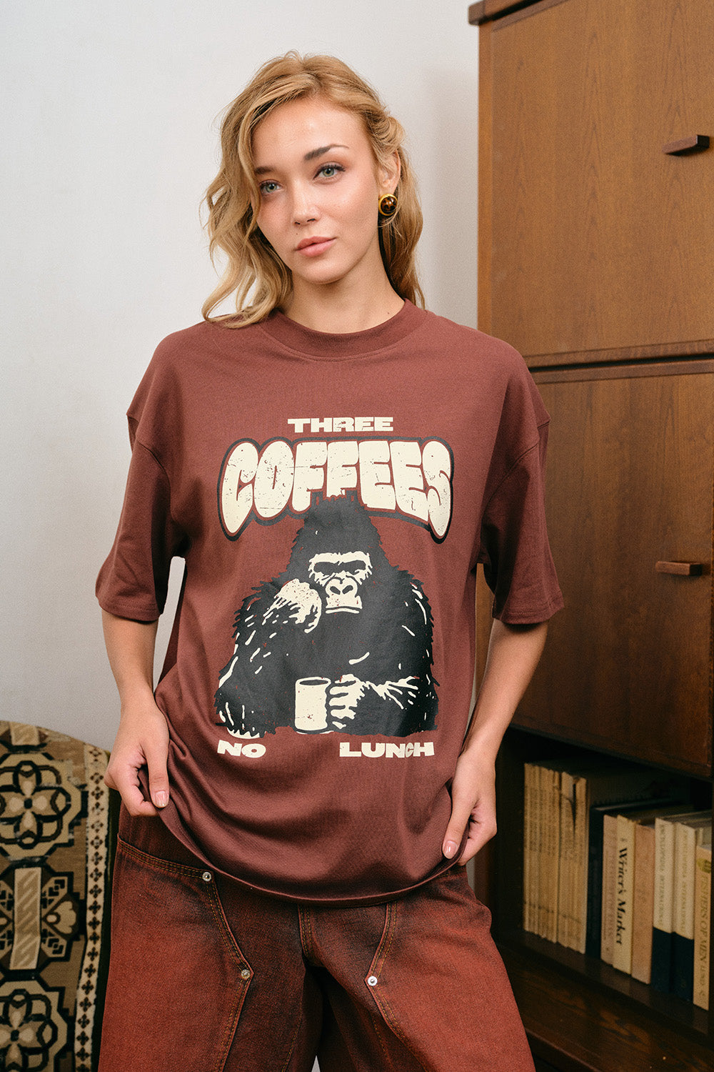 Coffee Ape Oversized T-shirt