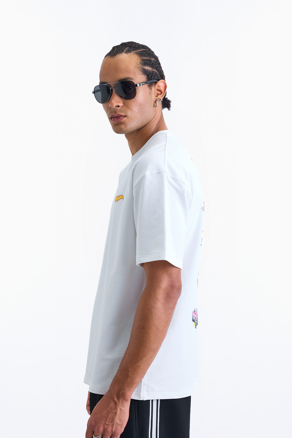 Collector Grid Oversized T-shirt - BonkersCorner