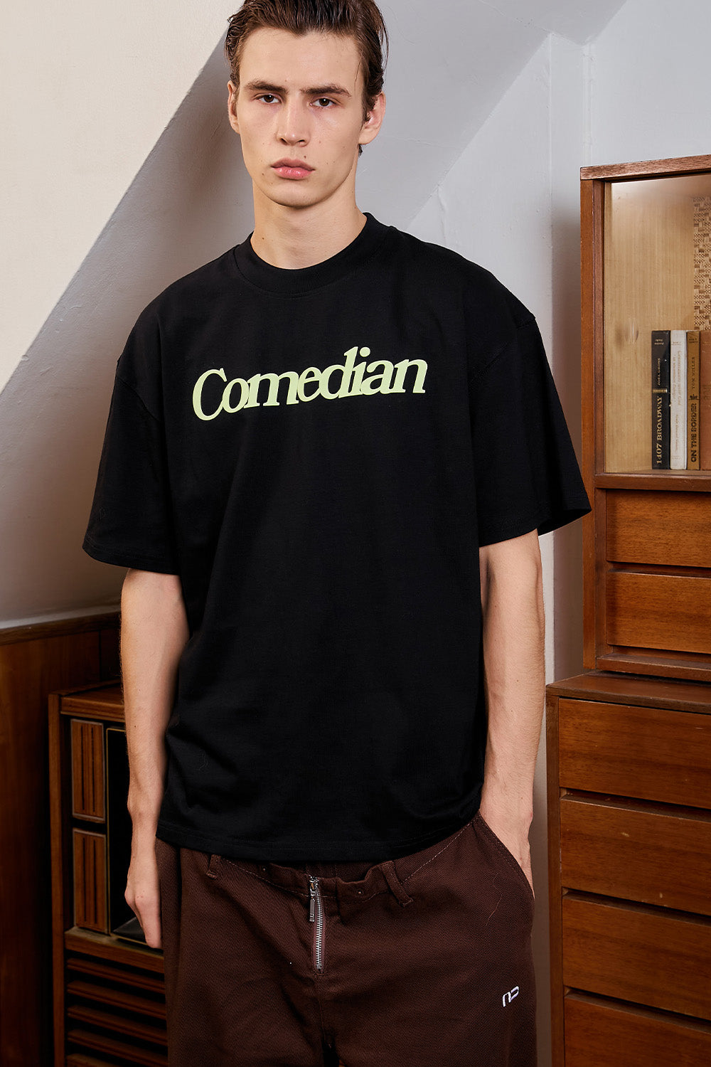 Comedian Black Oversized T-shirt