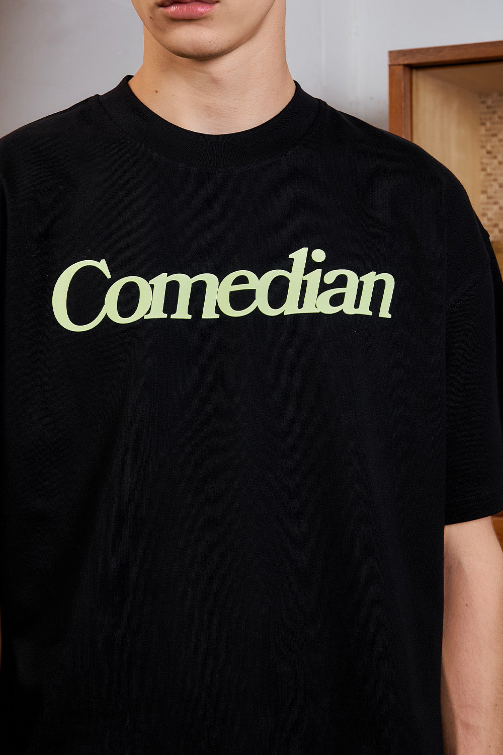 Comedian Black Oversized T-shirt