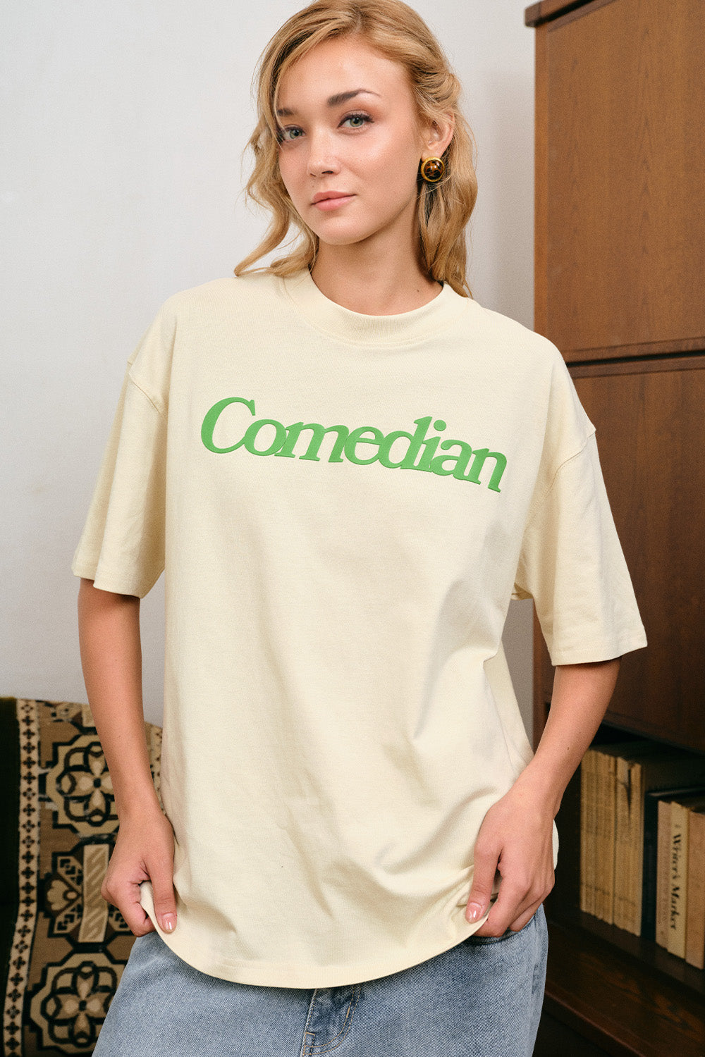 Comedian Off White Oversized T-shirt