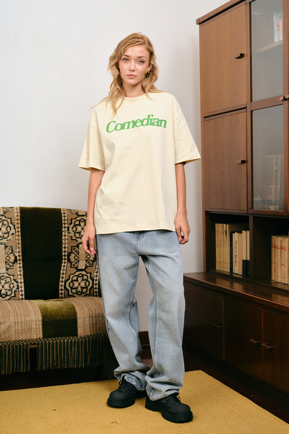 Comedian Off White Oversized T-shirt