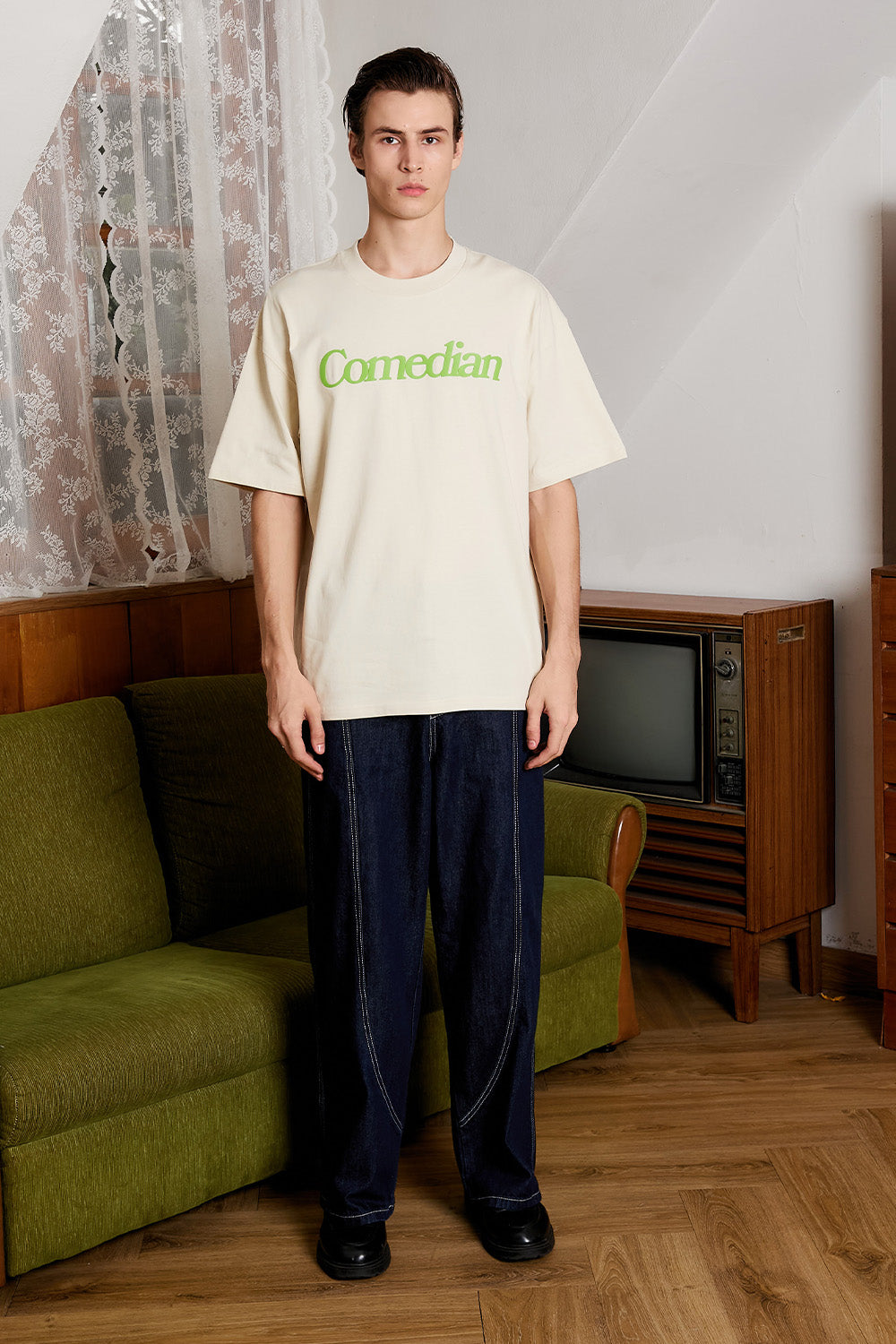 Comedian Off White Oversized T-shirt