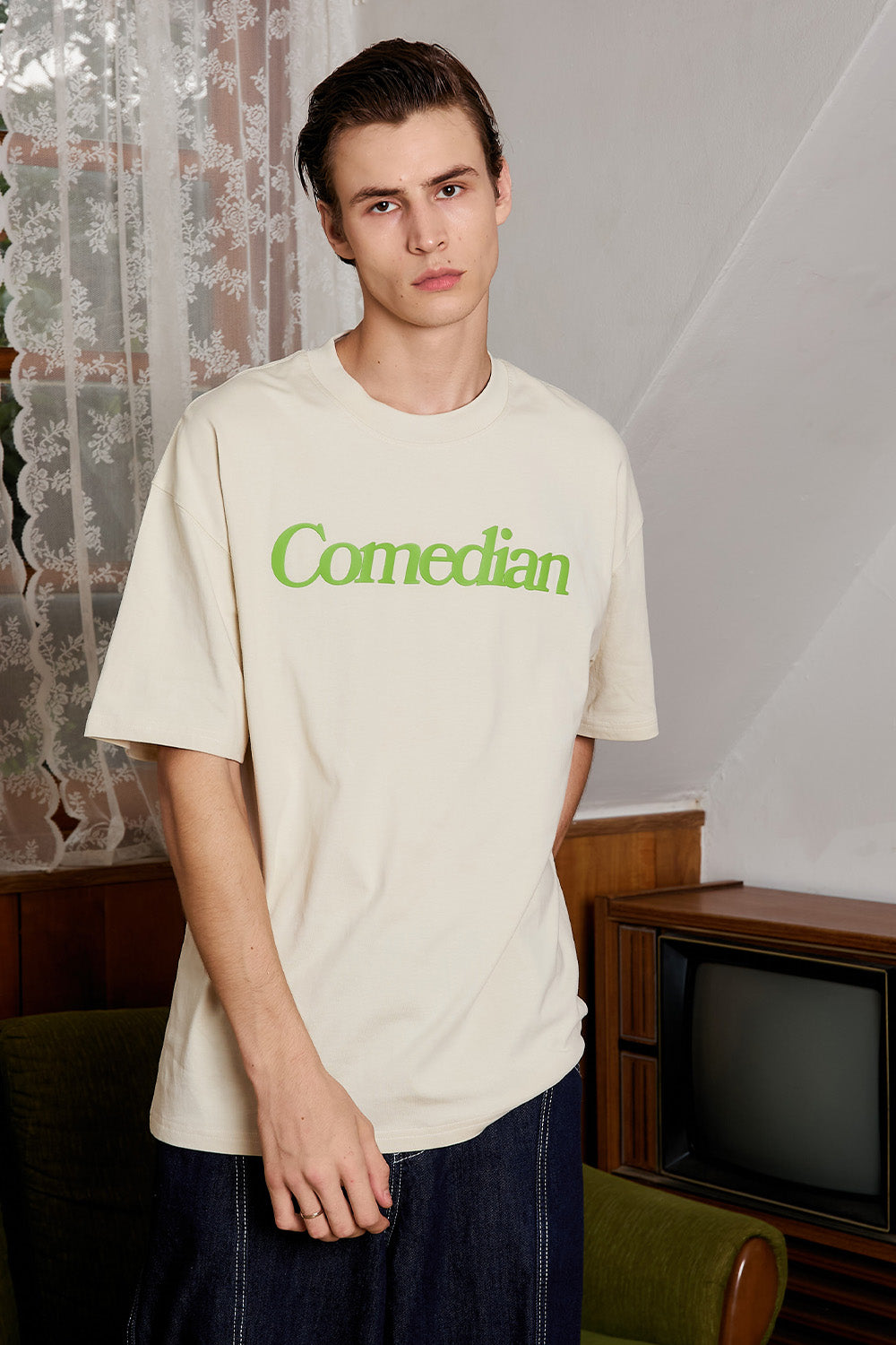 Comedian Off White Oversized T-shirt