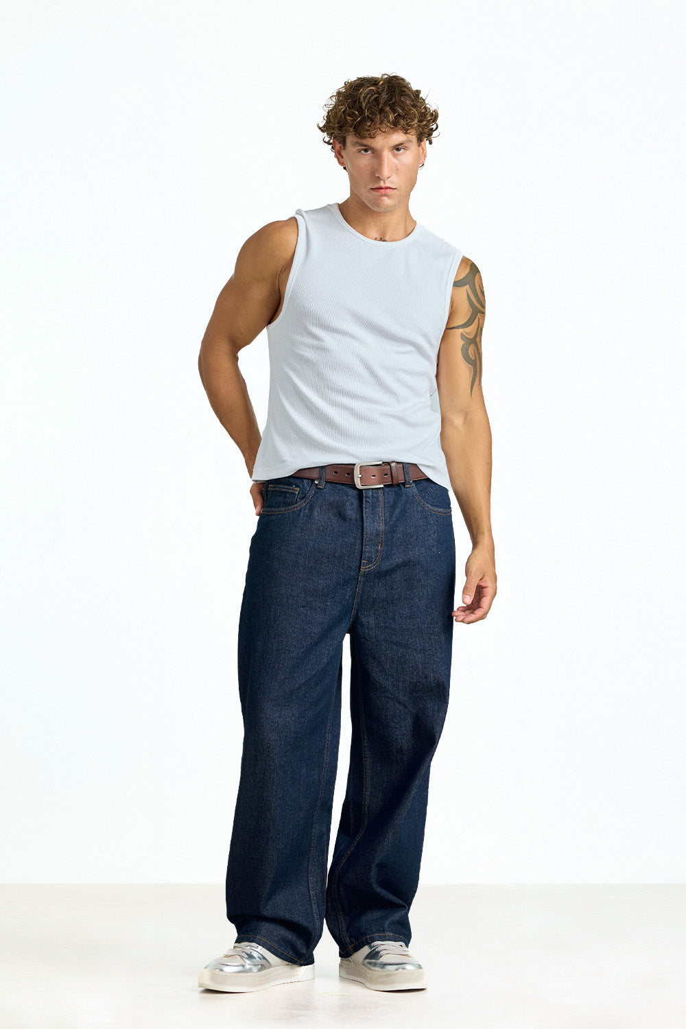 Core Indigo Relaxed Fit Jeans - BonkersCorner