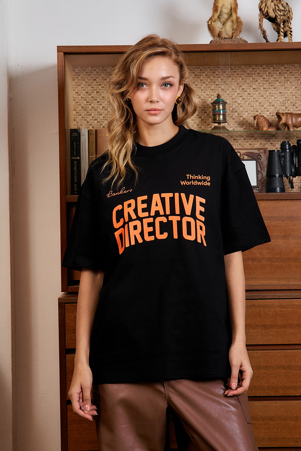 Creative Director Black Oversized T-shirt