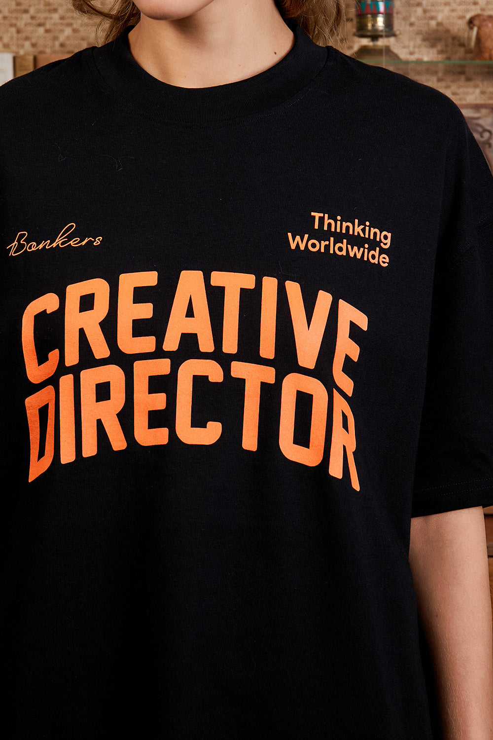 Creative Director Black Oversized T-shirt