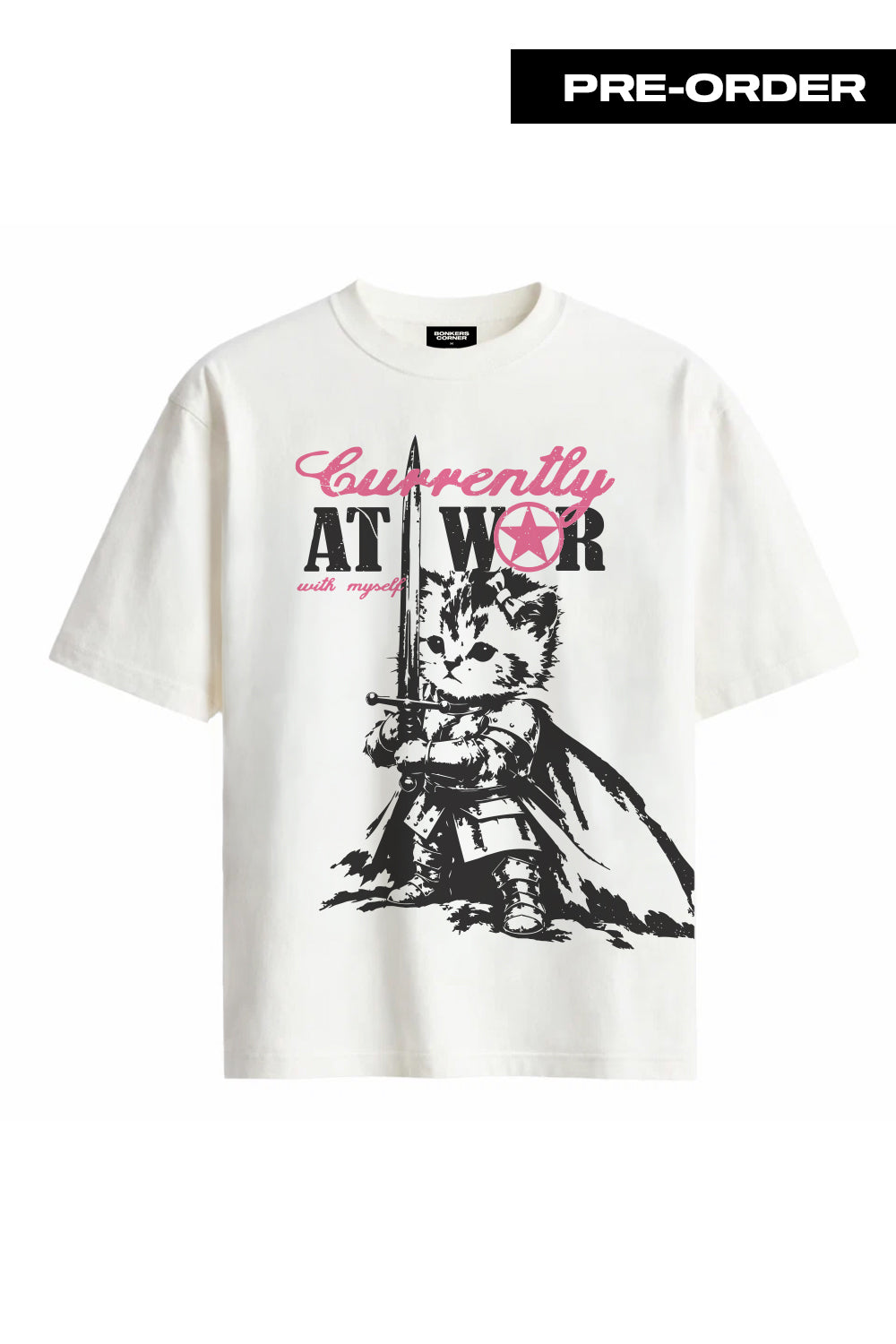 Currently At War Oversized T-shirt